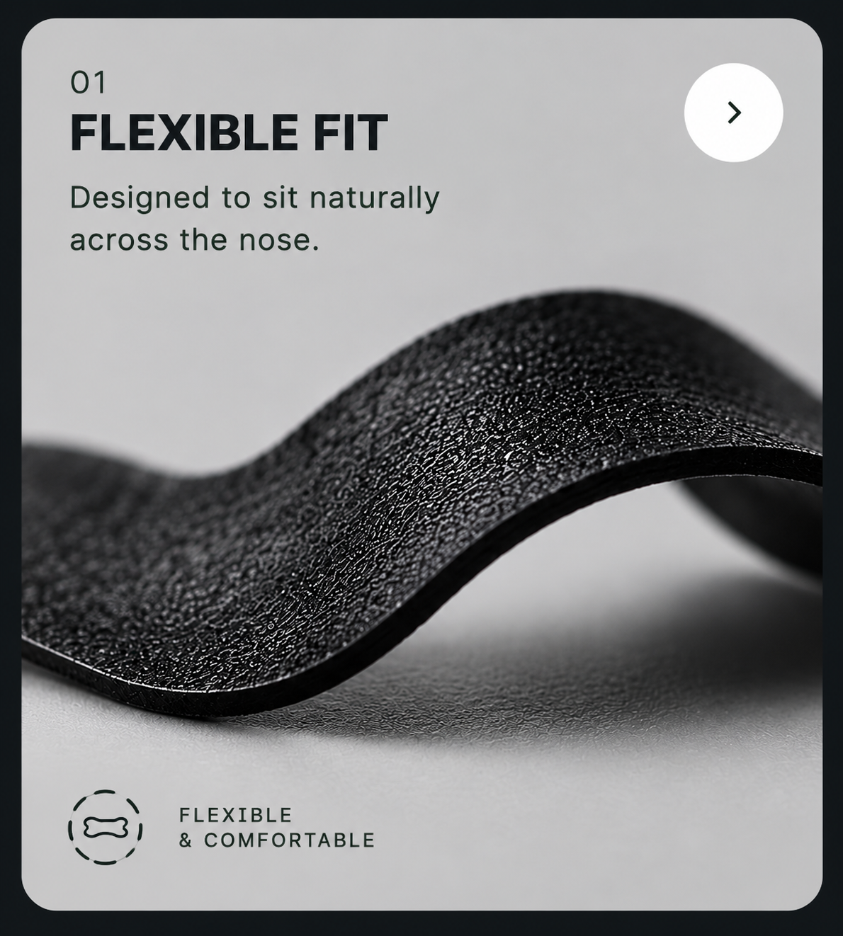 AVYDE Performance Nasal Strip - Flexible Fit